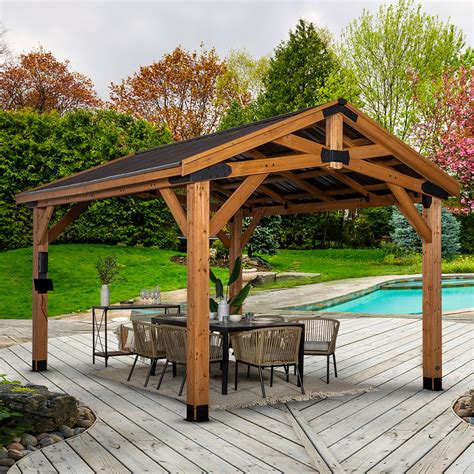 backyard discovery 12x14 norwood gazebo